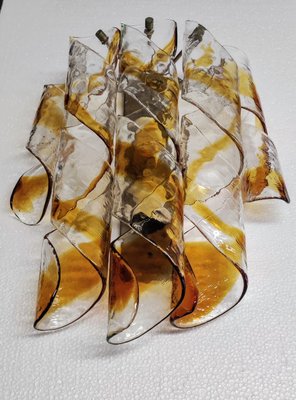 Murano Glass Sconces from Mazzega, 1970s, Set of 2-INI-2021862