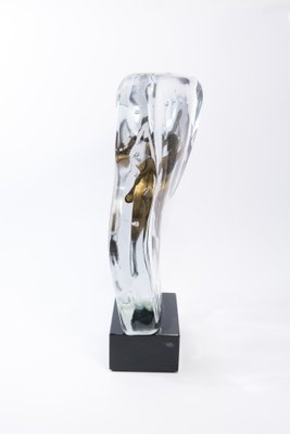 Murano Glass Sculpture Attributed to Alfredo Barbini, 1950s-TKR-673987