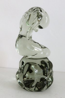 Murano Glass Sculpture of Bowed Woman by Pino Signoretto, Italy, 1980s-VNE-966047