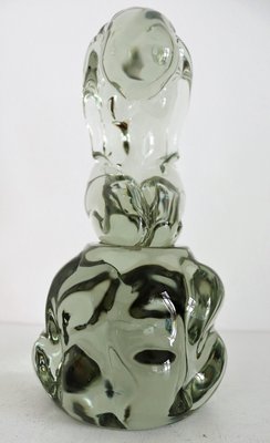 Murano Glass Sculpture of Bowed Woman by Pino Signoretto, Italy, 1980s-VNE-966047