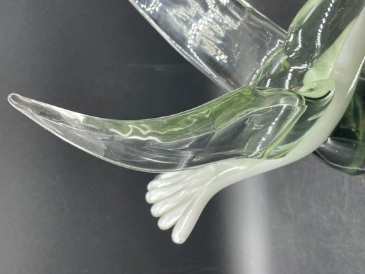 Murano Glass Seagull Sculpture-BNU-1285304