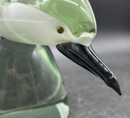 Murano Glass Seagull Sculpture-BNU-1285304