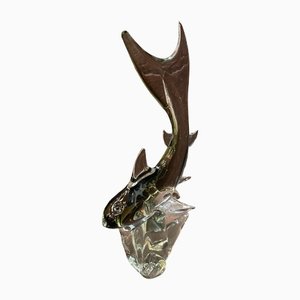 Murano Glass Shark-NUO-1155097