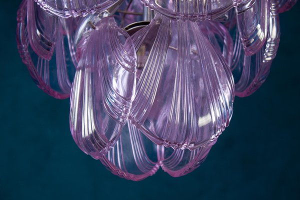 Murano Glass Shell Chandeliers, 2000s, Set of 2-MBH-1032469