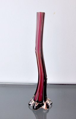 Murano Glass Soliflore Vase, Italy, 1960s-EJE-1373626