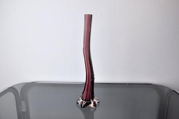 Murano Glass Soliflore Vase, Italy, 1960s-EJE-1373626