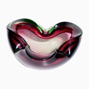 Murano Glass Sommerso Bowl by Flavio Poli for Seguso, Italy-LBS-1147191