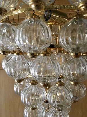 Murano Glass Spheres Ceiling Lamp by Paolo Venini for Venini, 1980s-OPE-737073