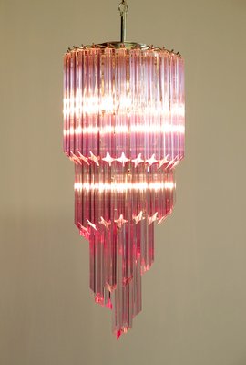 Murano Glass Spiral Chandelier, 1990-FHZ-1819998