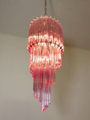 Murano Glass Spiral Chandelier, 1990-FHZ-1819998