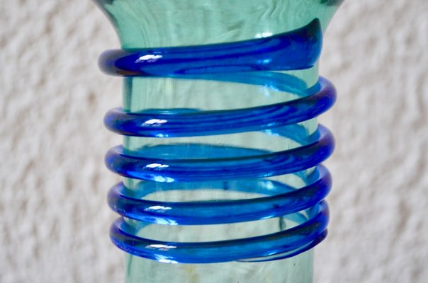 Murano Glass Spiral Vase, 1970s-AIU-566057