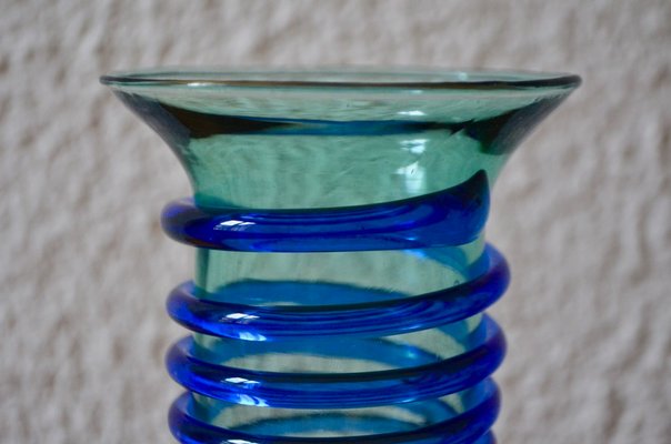 Murano Glass Spiral Vase, 1970s-AIU-566057