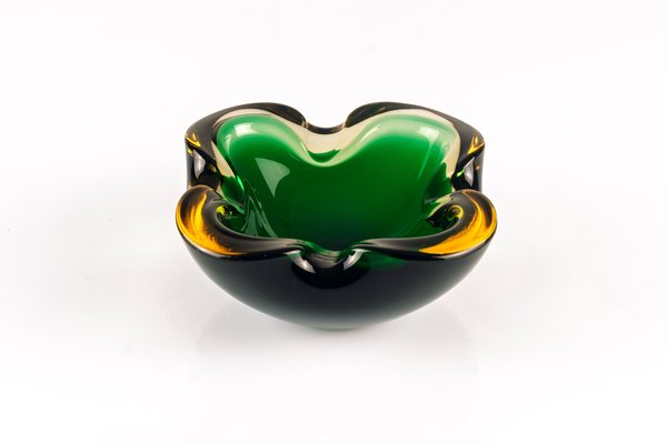 Murano Glass Submerged Vide Poche by Flavio Poli for Seguso, 1960s-LBS-1239099