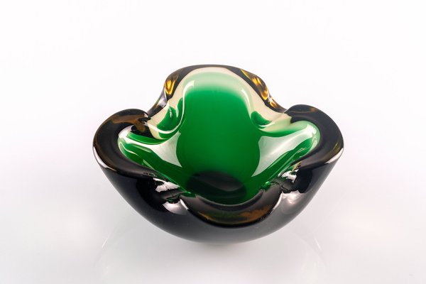 Murano Glass Submerged Vide Poche by Flavio Poli for Seguso, 1960s-LBS-1239099