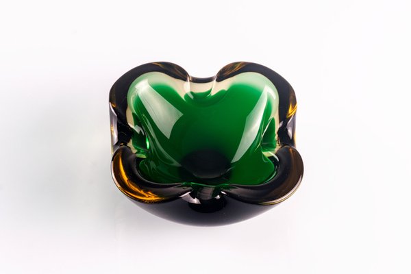 Murano Glass Submerged Vide Poche by Flavio Poli for Seguso, 1960s-LBS-1239099