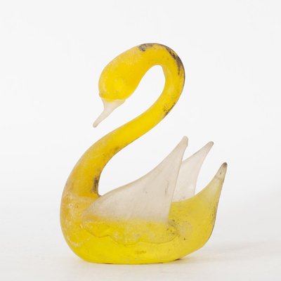 Murano Glass Swan Figurine from Cenedese, 1950s-IXK-1074146