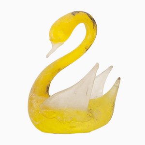 Murano Glass Swan Figurine from Cenedese, 1950s-IXK-1074146