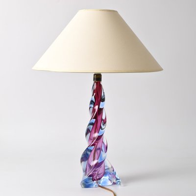 Murano Glass Table Lamp, 1960s-IXK-2034028