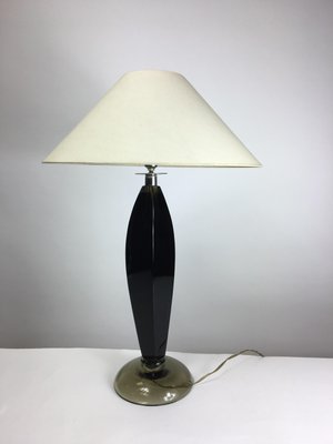 Murano Glass Table Lamp by Flavio Poli for Seguso, 1960s-GCG-938507