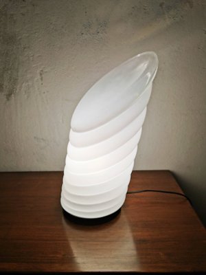 Murano Glass Table Lamp by Leucos, 1970s-MR-846332