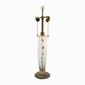 Murano Glass Table Lamp from Barovier & Toso, Italy, 1960s-FJP-1717690