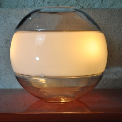 Murano Glass Table Lamp from Mazzega, 1960s-JQO-733644