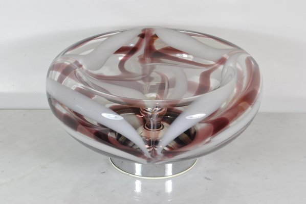 Murano Glass Table Lamp from Mazzega, Italy, 1970-WFB-1098128