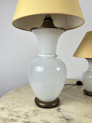 Murano Glass Table Lamps by F. Fabbian, 1970s, Set of 3-YST-1734292