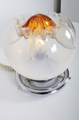 Murano Glass Table Lamps from Mazzega, 1970s, Set of 2-IV-851892