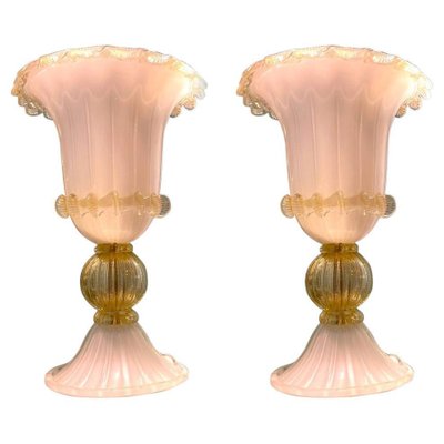 Murano Glass Table Lamps, Set of 2-MBH-1032468