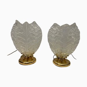 Murano Glass Table Lamps, Set of 2-JJC-1049621