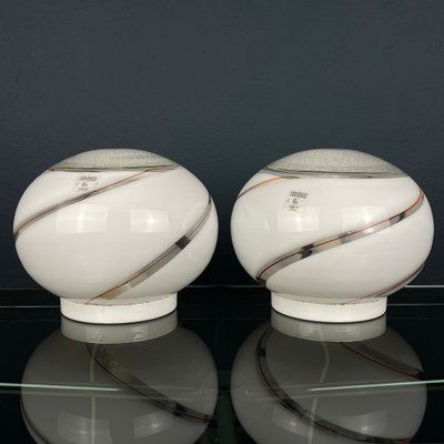 Murano Glass Table Lamps Vetri Murano 004, Italy, 1970s, Set of 2-WQC-1706744