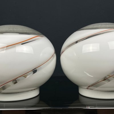 Murano Glass Table Lamps Vetri Murano 004, Italy, 1970s, Set of 2-WQC-1706744