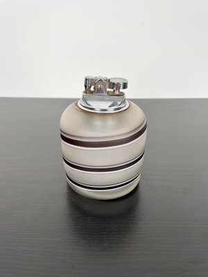 Murano Glass Table Lighter by Tommaso Barbi, Italy, 1970s-LYQ-1171504