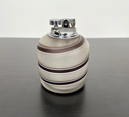 Murano Glass Table Lighter by Tommaso Barbi, Italy, 1970s-LYQ-1171504