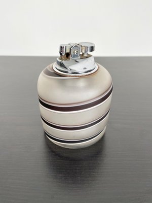 Murano Glass Table Lighter by Tommaso Barbi, Italy, 1970s-LYQ-1171504