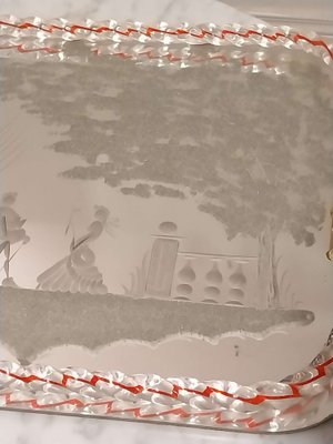 Murano Glass Tray, 1950s-ACQ-1811011