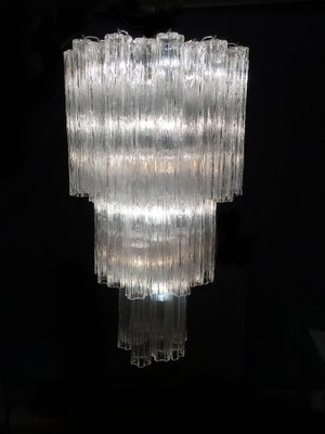 Murano Glass Tronchi Chandeliers, 1960s, Set of 2-MBH-1032595