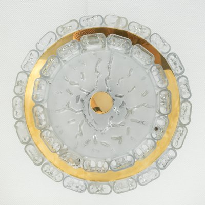 Murano Glass Tube Ceiling Lamp from Doria, Germany, 1960s-UGR-1086332