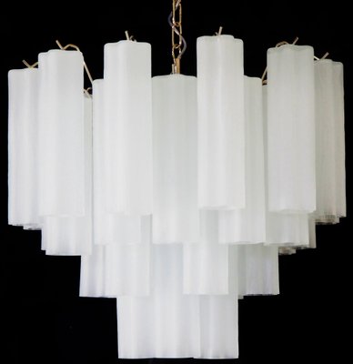 Murano Glass Tube Chandeliers, 1990s, Set of 2-OVO-1672438