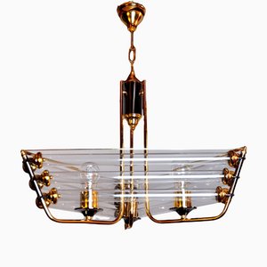 Murano Glass Tubular Ceiling Light, 1970, Italy-EJE-1172317