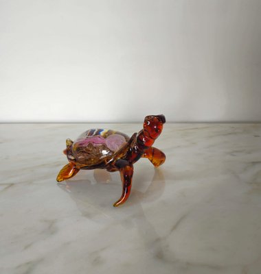 Murano Glass Turtle with Jellyfish Inside the Shell, 1970s-YST-1718011