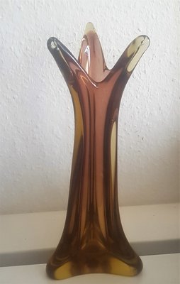 Murano Glass Vase, 1950s-QDP-844022