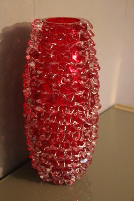 Murano Glass Vase, 1970s-YF-585802