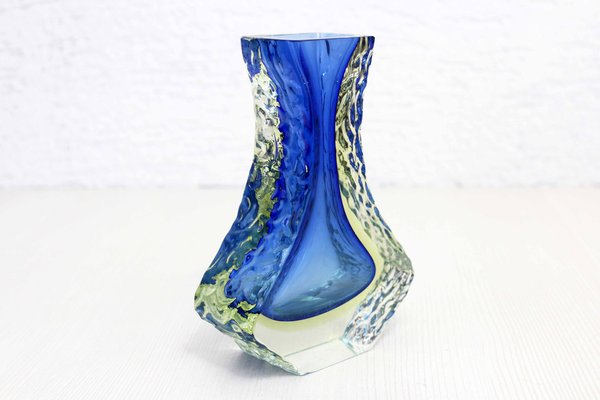 Murano Glass Vase attributed to Alessandro Mandruzzato, 1960s-BQF-1764503