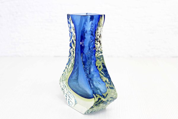 Murano Glass Vase attributed to Alessandro Mandruzzato, 1960s-BQF-1764503