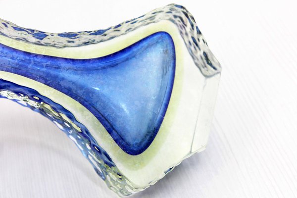 Murano Glass Vase attributed to Alessandro Mandruzzato, 1960s-BQF-1764503