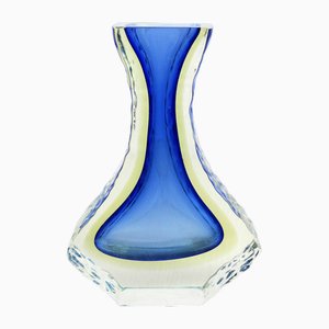 Murano Glass Vase attributed to Alessandro Mandruzzato, 1960s-BQF-1764503