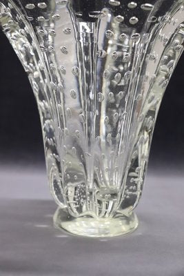 Murano Glass Vase attributed to Ercole Barovier for Seguso, 1950s-DCO-1789195