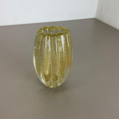 Murano Glass Vase by Barrovier & Toso, Italy, 1970s-QZ-1422541